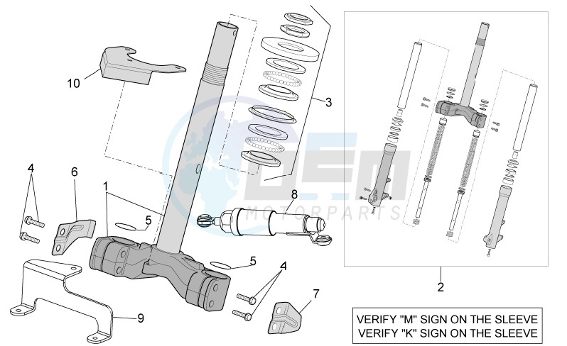 Front fork - Stem base image