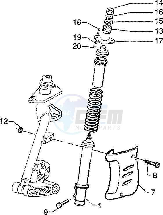 Front damper cover image