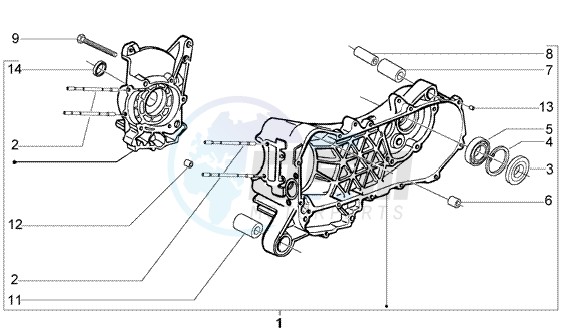 Crankcase blueprint