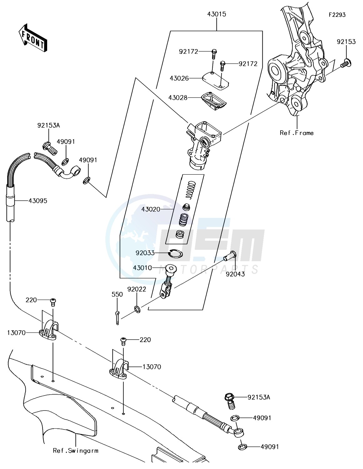 Rear Master Cylinder image