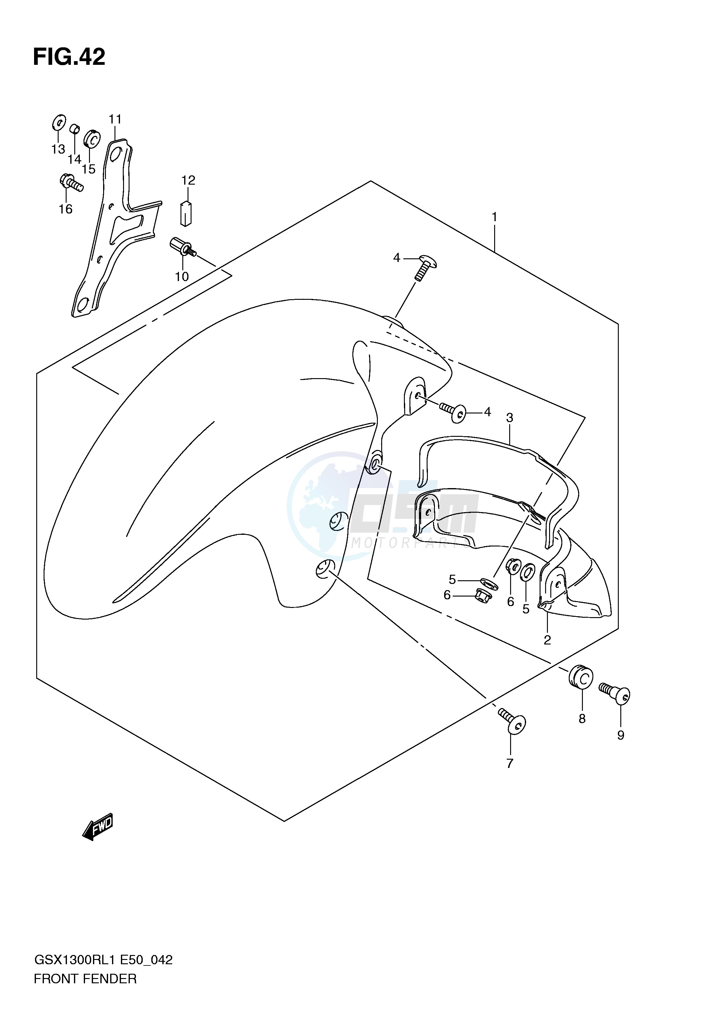 FRONT FENDER image