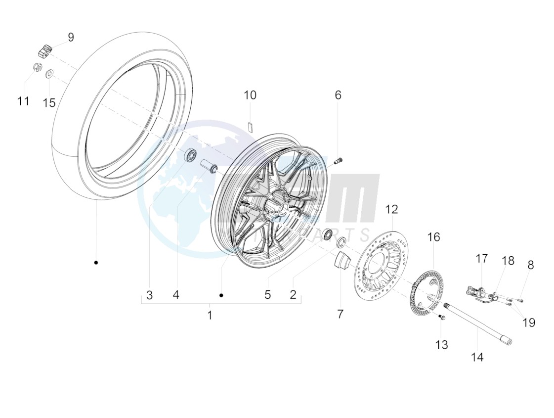 Rear wheel II image