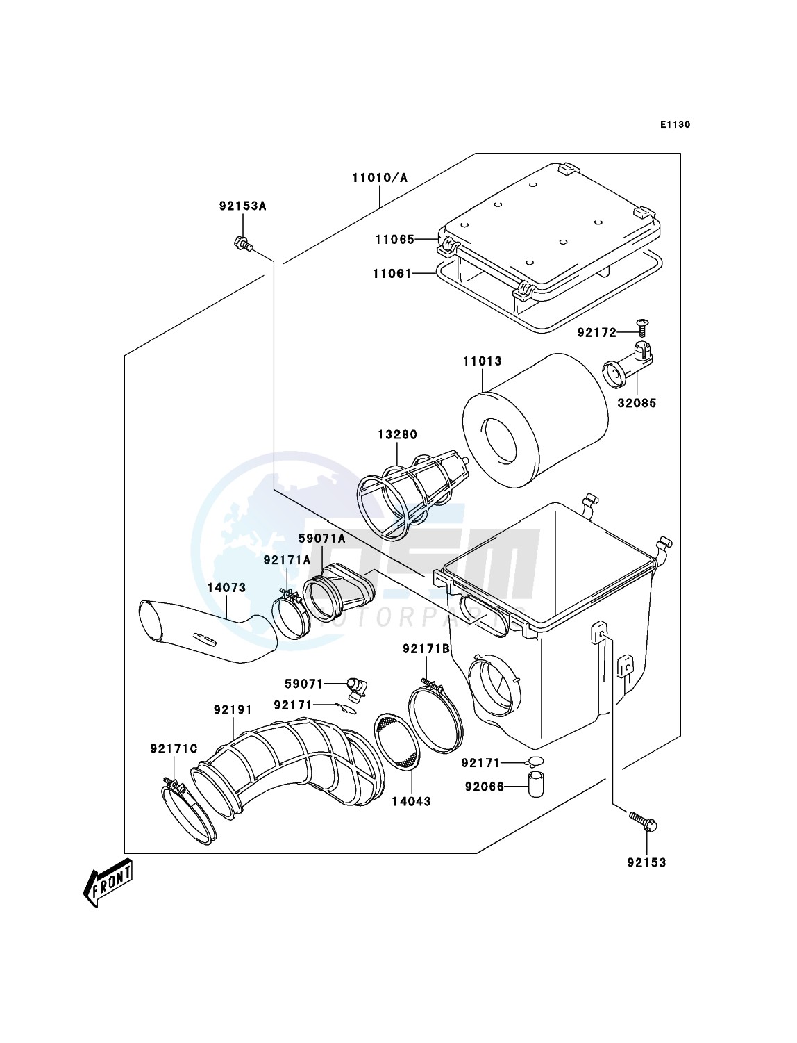 Air Cleaner blueprint