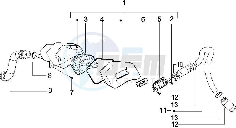 Secondairy air box image