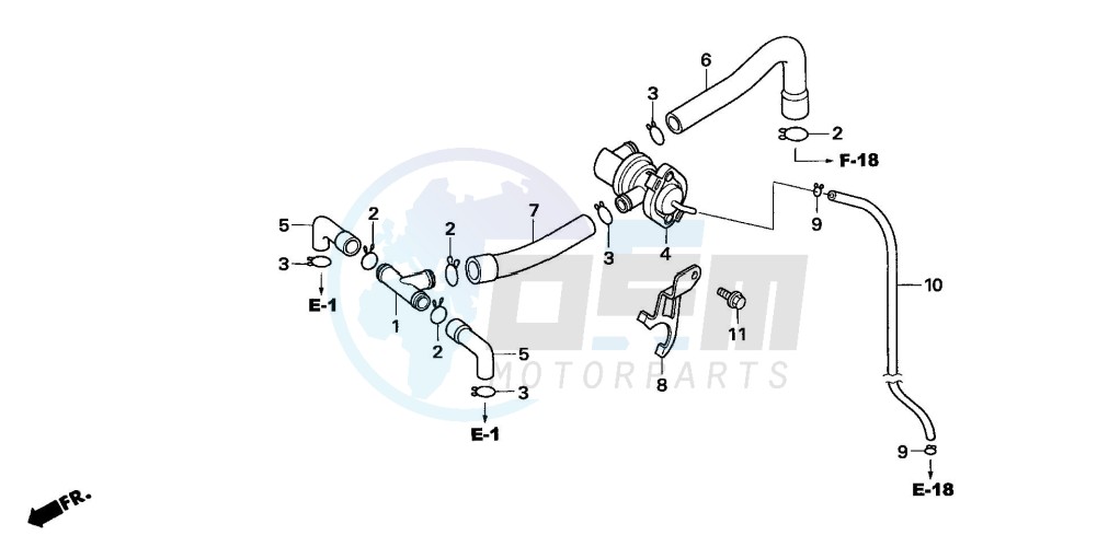 AIR INJECTION CONTROL VALVE(1) image