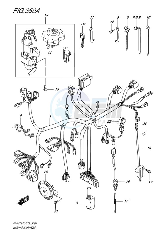 WIRING HARNESS blueprint