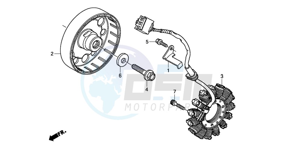 GENERATOR (CBF600S8/SA8/N8/NA8) image