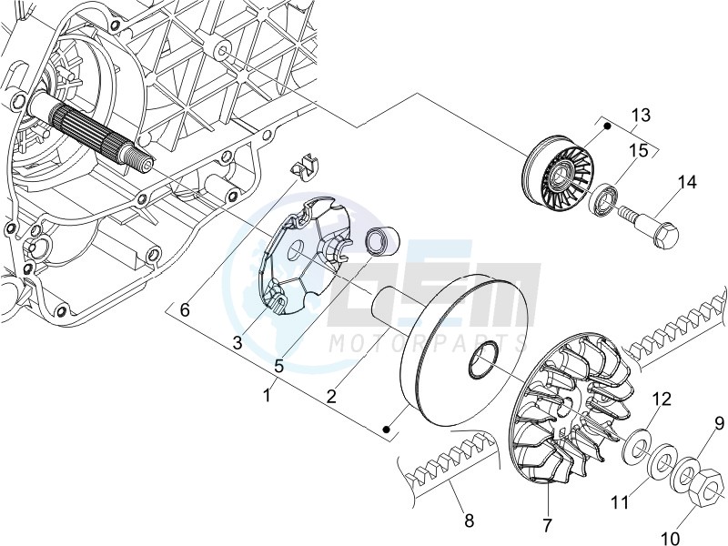 Driving pulley image