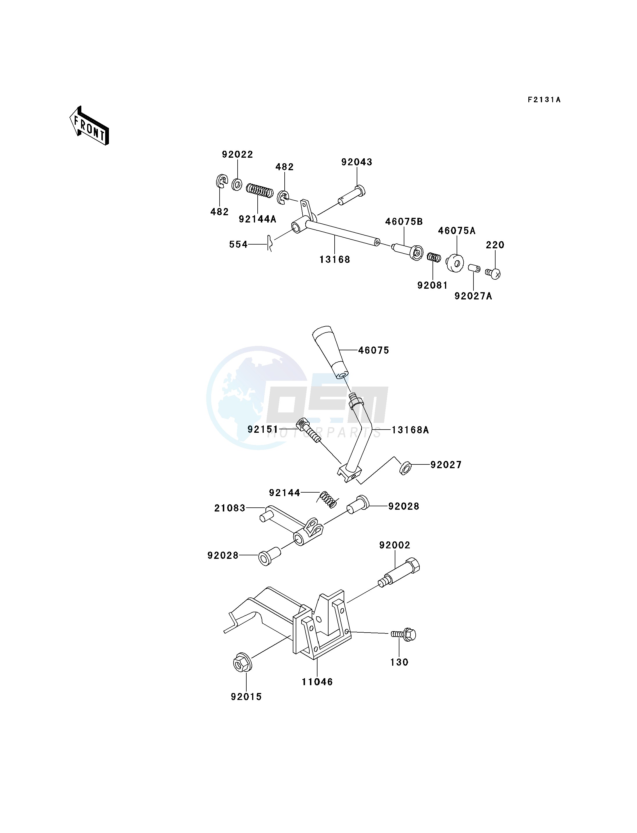 FRAME FITTINGS-- LEVER- - blueprint