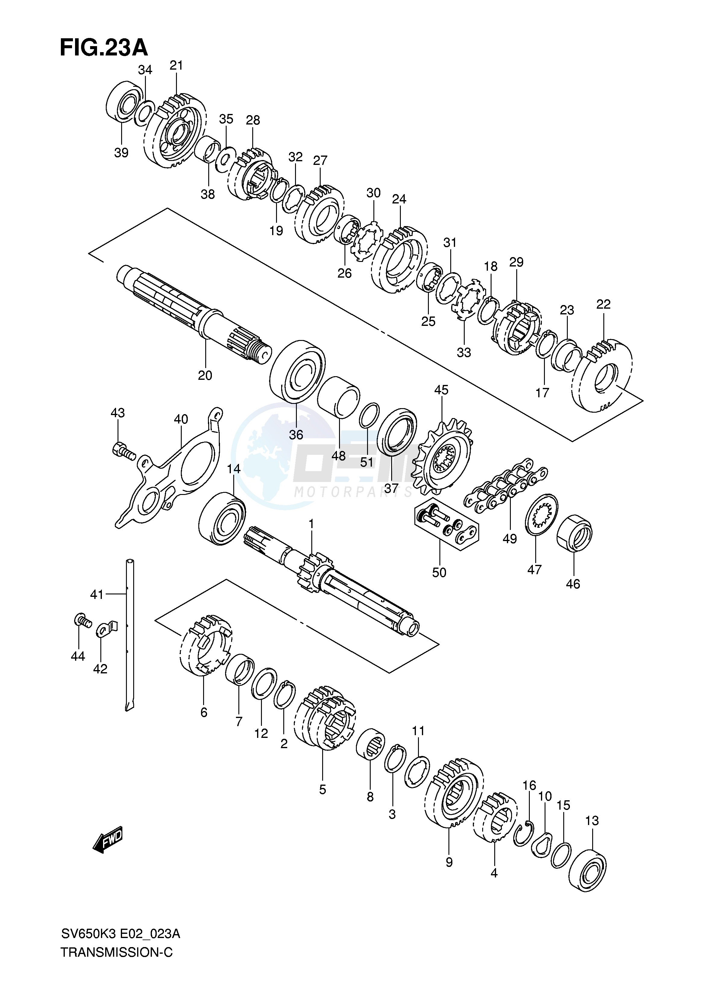 TRANSMISSION (MODEL K4 K5 K6 K7) image