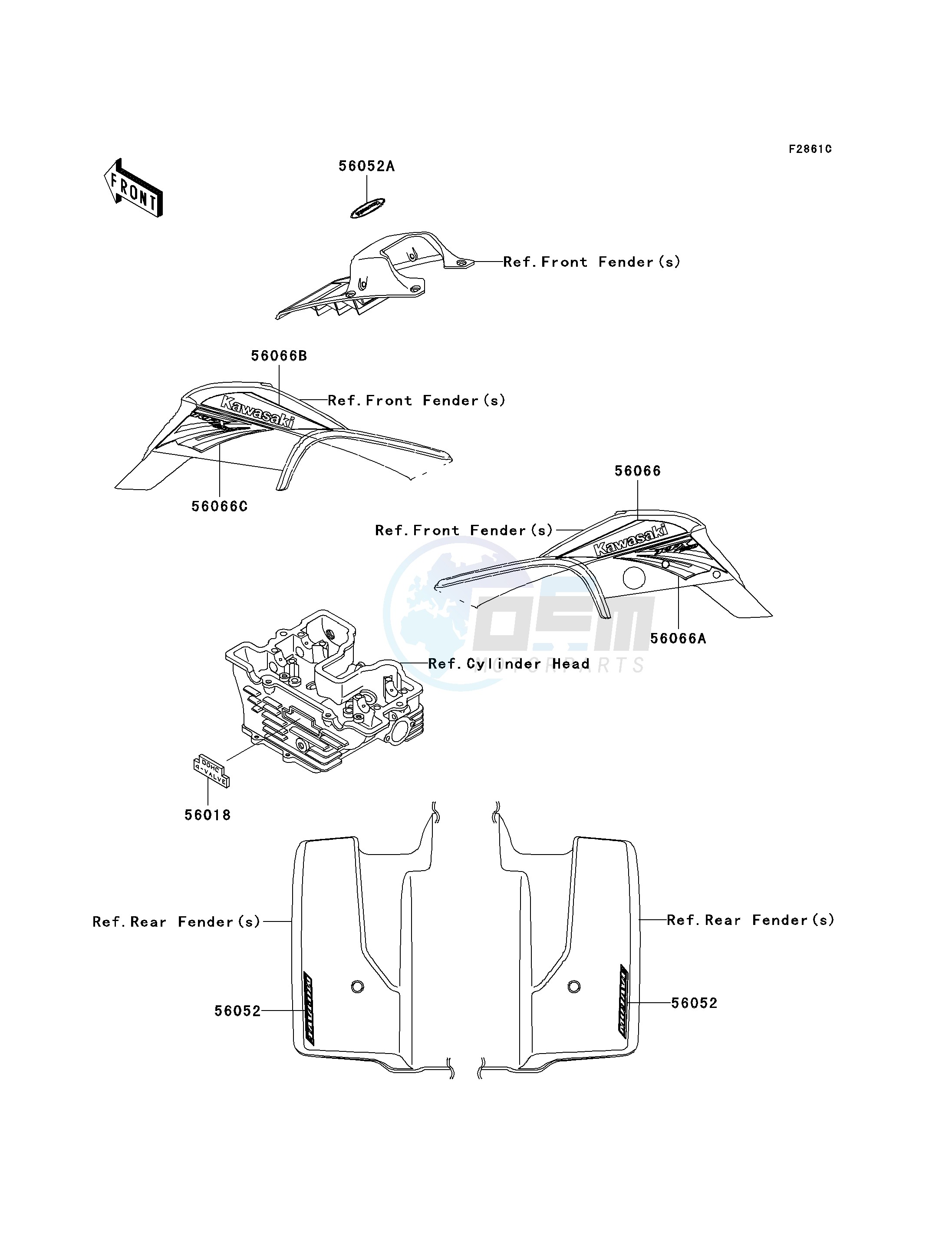 DECALS-- KSF250-A18- - blueprint