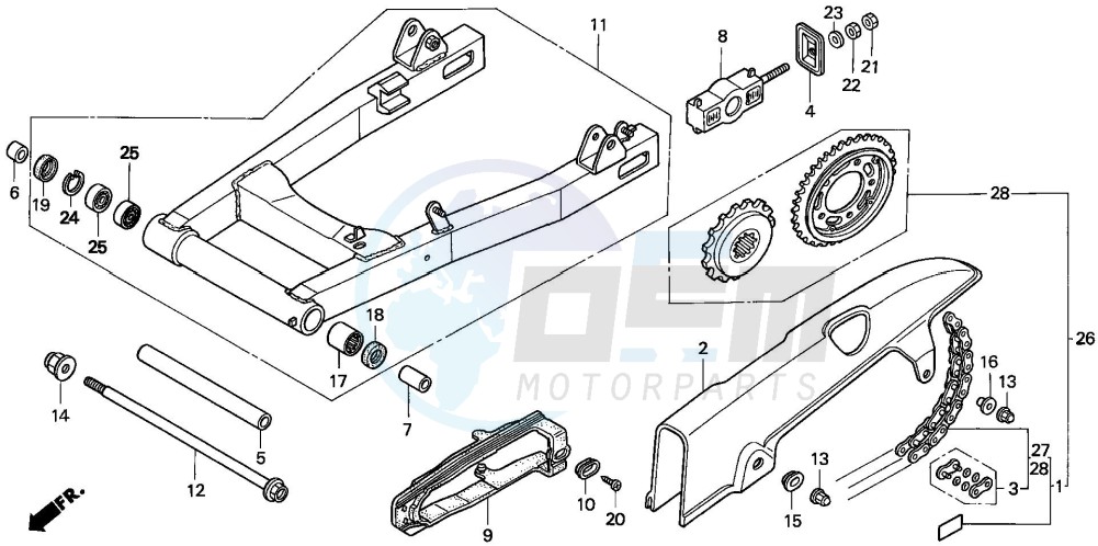 SWINGARM (2) blueprint