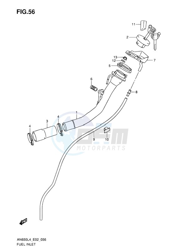 FUEL INLET image