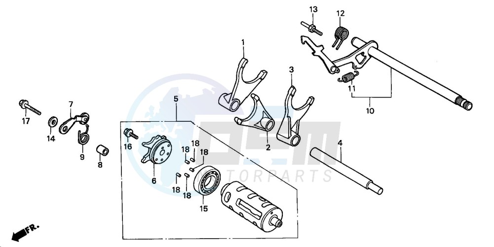 GEARSHIFT DRUM blueprint