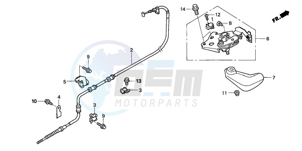 PARKING BRAKE blueprint