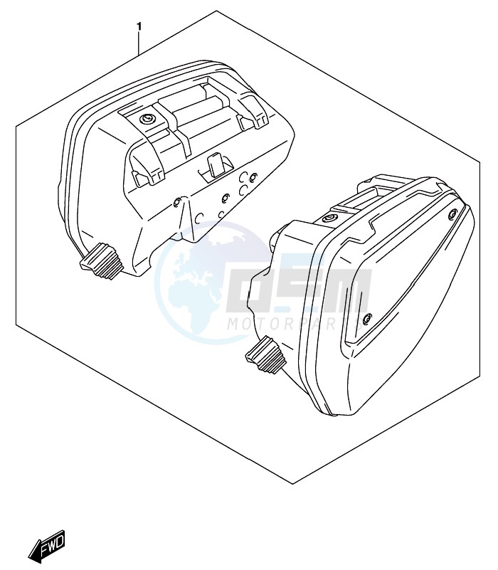 OPTIONAL (SIDE CASE SET) image