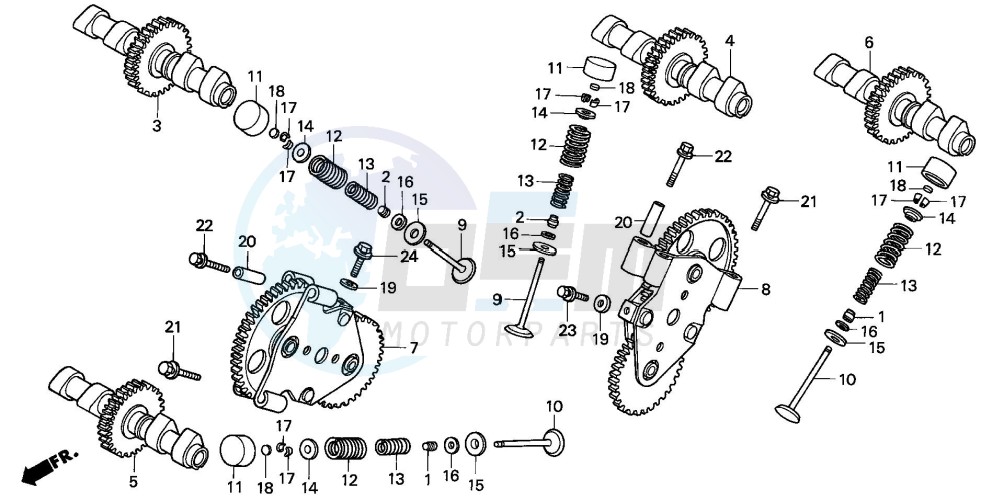 CAMSHAFT/VALVE image