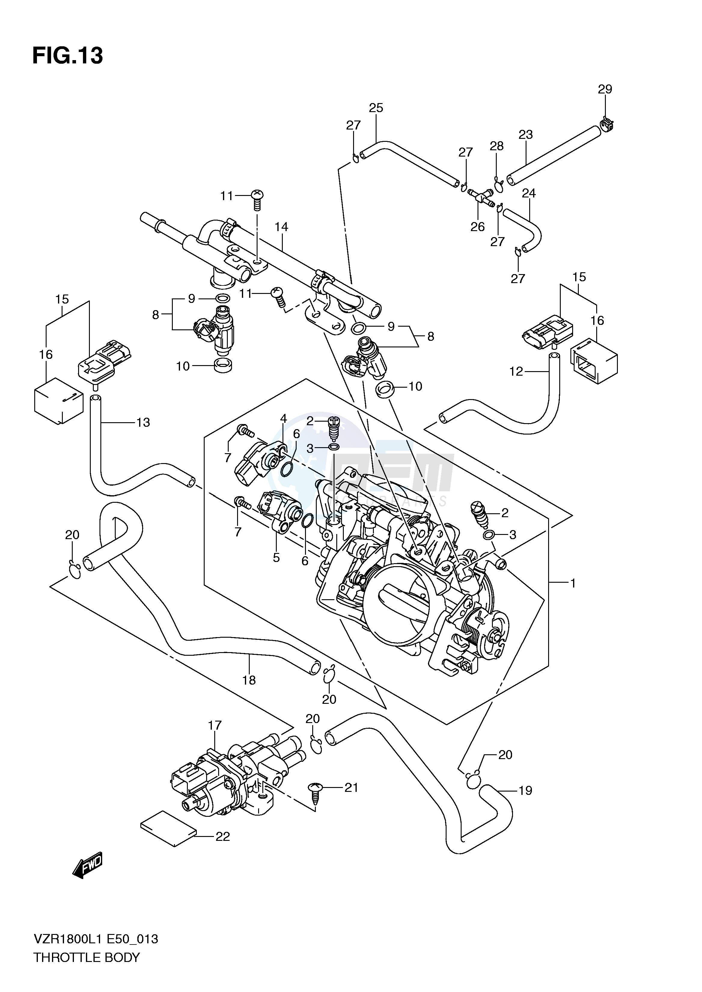 THROTTLE BODY image