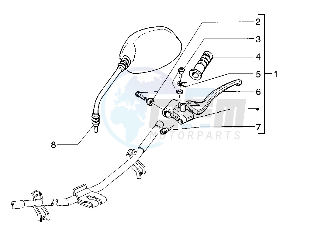 Rear brake control image