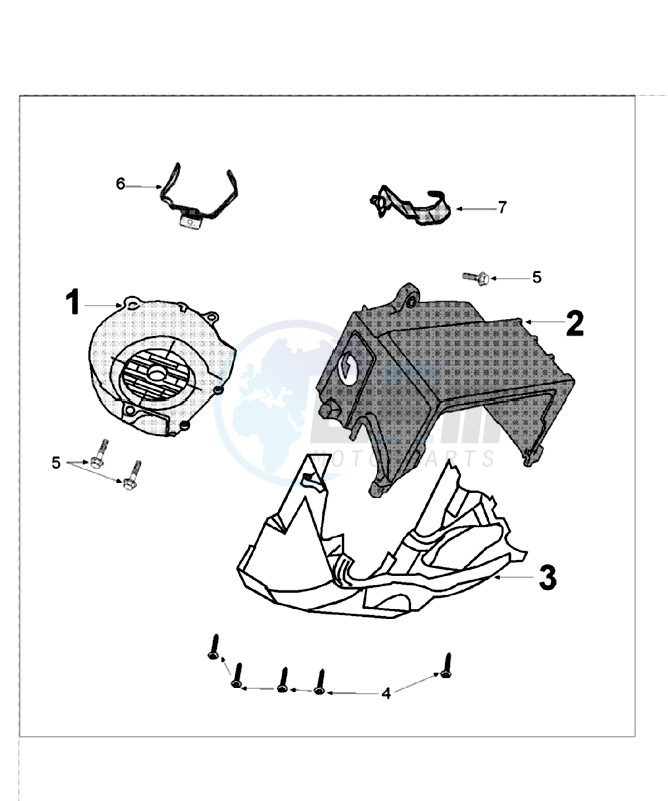 ENGINE COVER blueprint