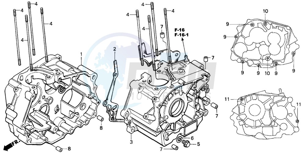 CRANKCASE blueprint