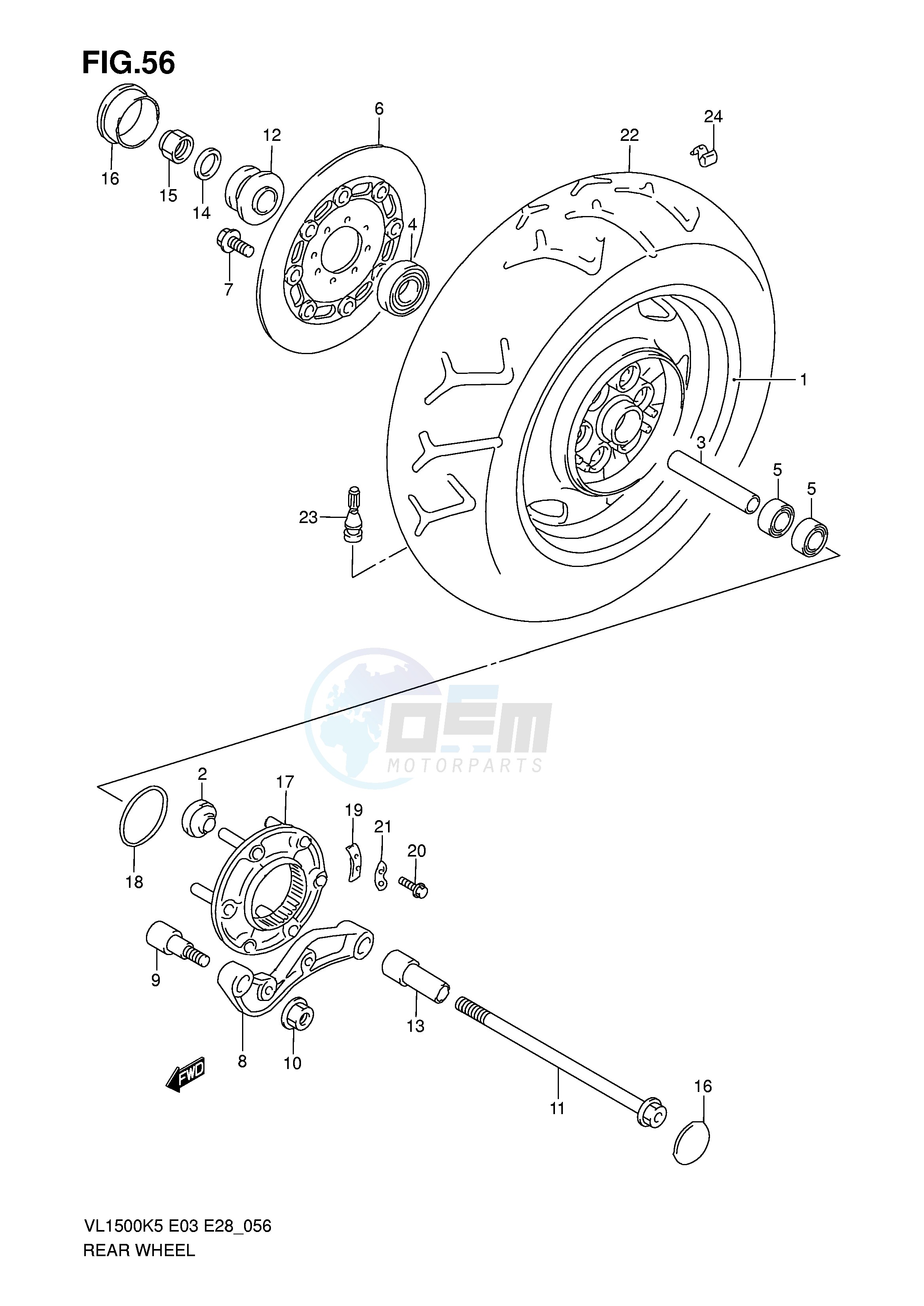 REAR WHEEL image