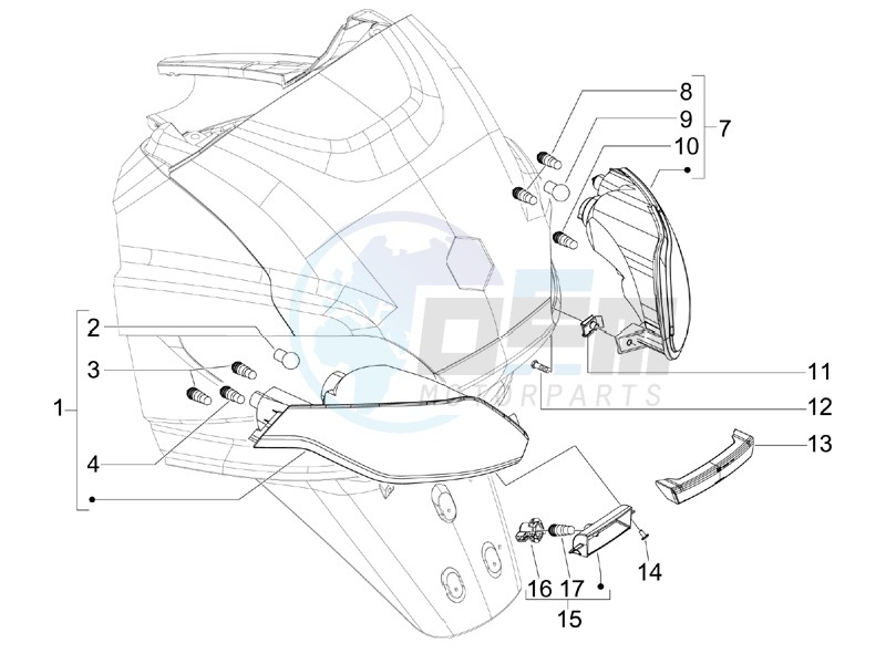 Tail light - Turn signal lamps image