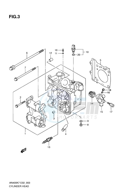 CYLINDER HEAD image