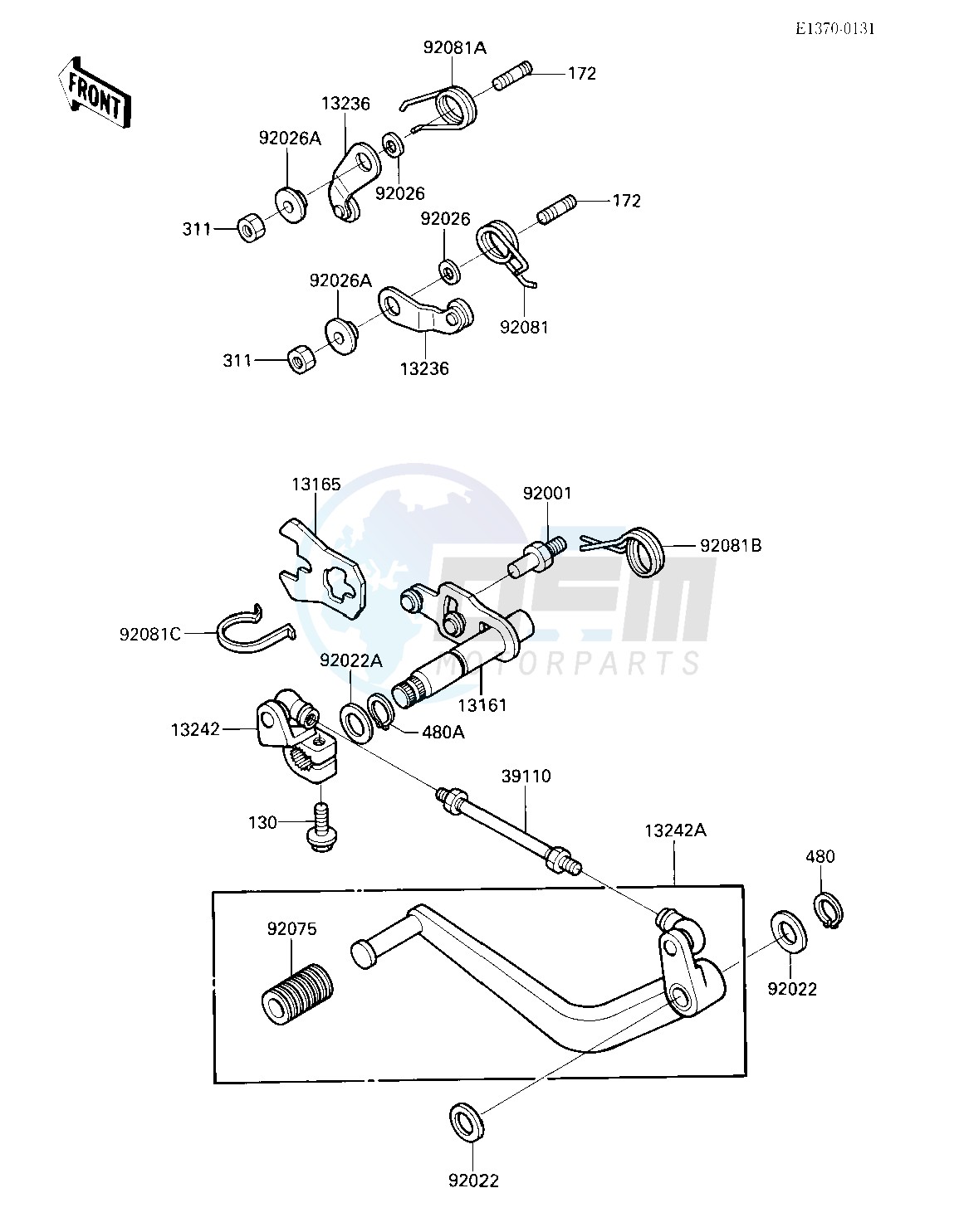 GEAR CHANGE MECHANISM blueprint