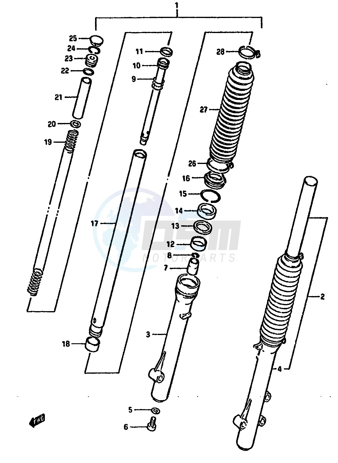 FRONT FORK image