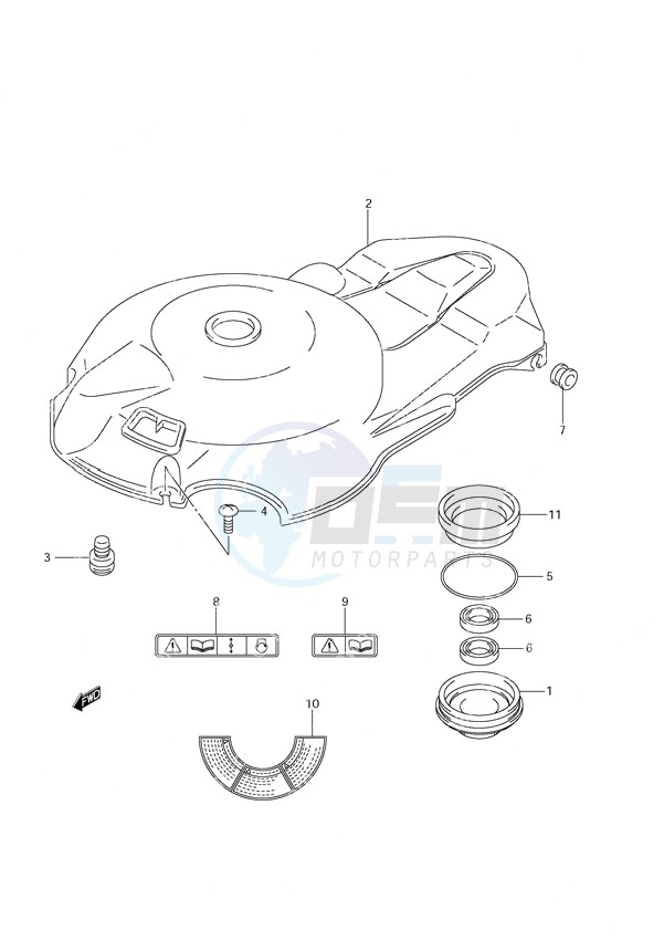 Under Oil Seal Housing image