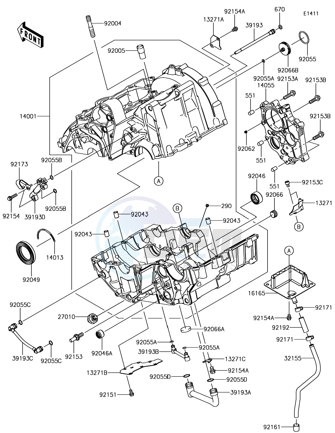 Crankcase blueprint