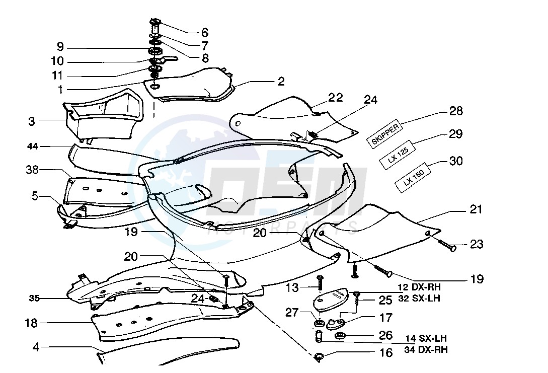 Side covers blueprint