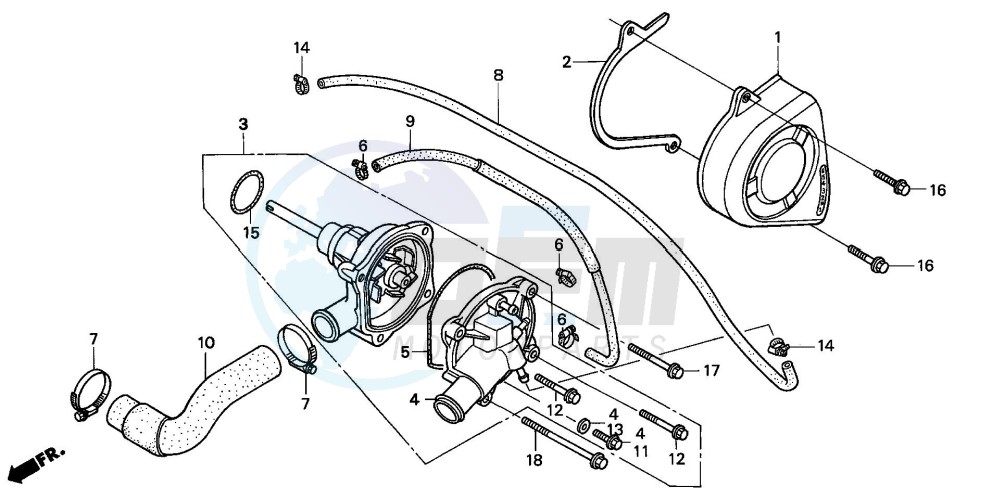 WATER PUMP image