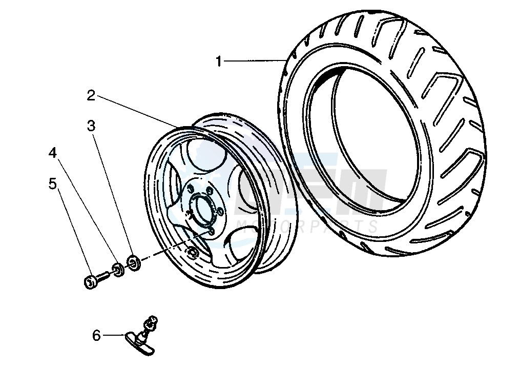 Front wheel image