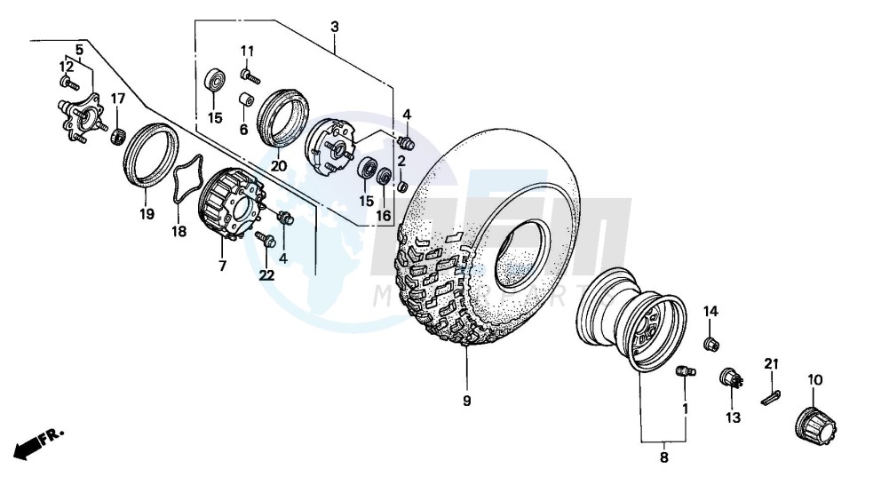 FRONT WHEEL image