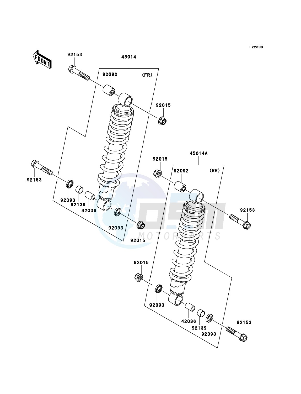 Shock Absorber(JKAVF750AAB601708-) image