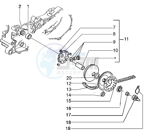 Driving pulley image