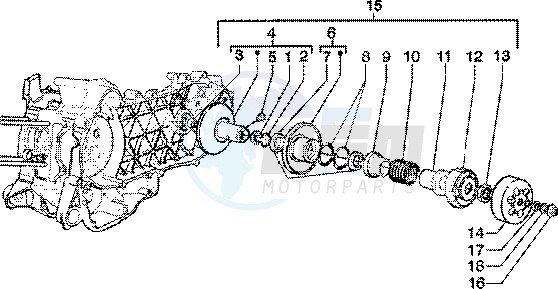 Driven pulley image