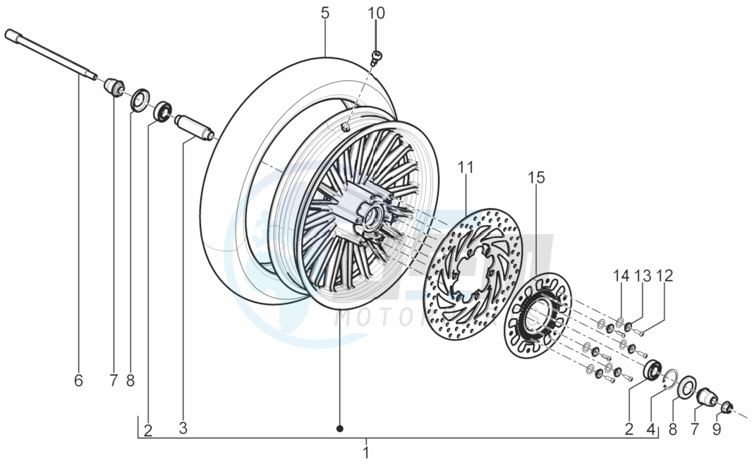 Front wheel image