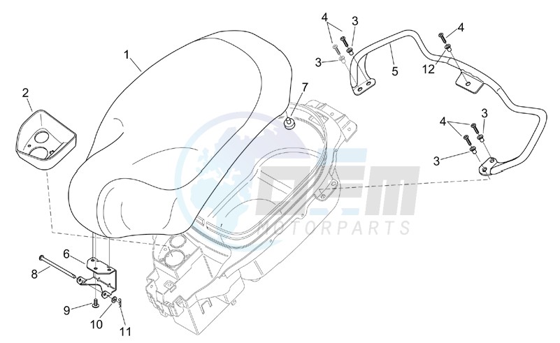 Saddle - handle blueprint