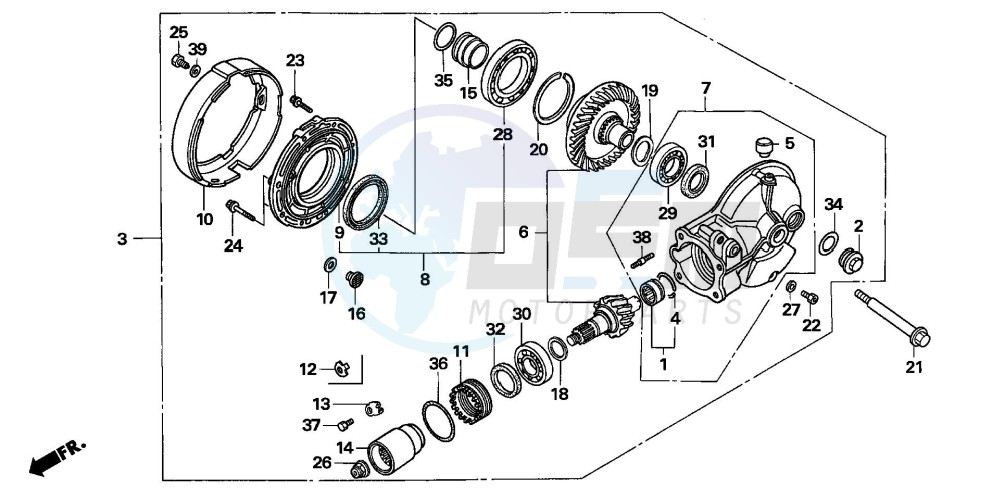 FINAL DRIVEN GEAR image