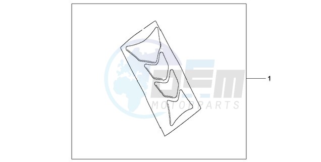 TANK PAD HRC LOGO blueprint