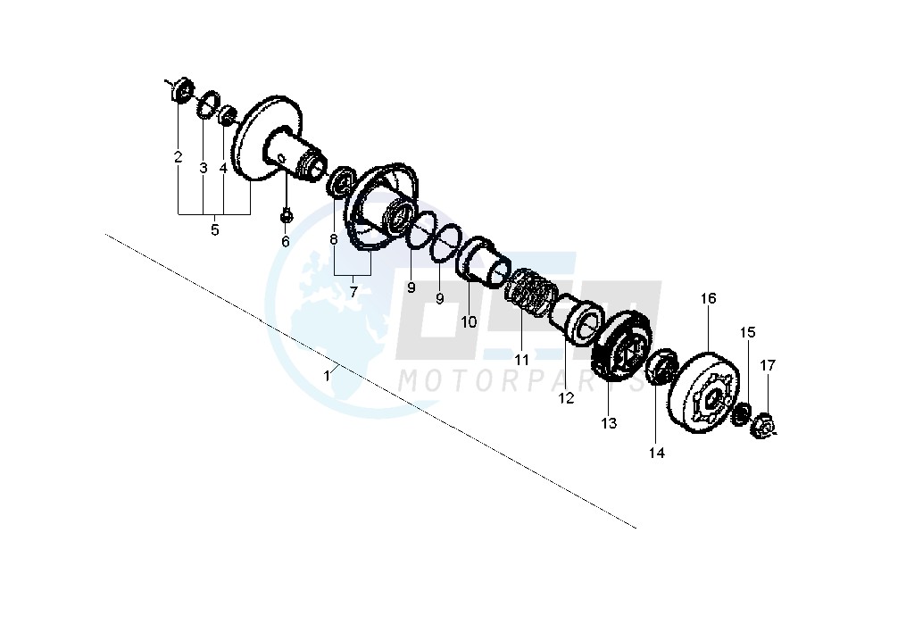 Driven pulley image