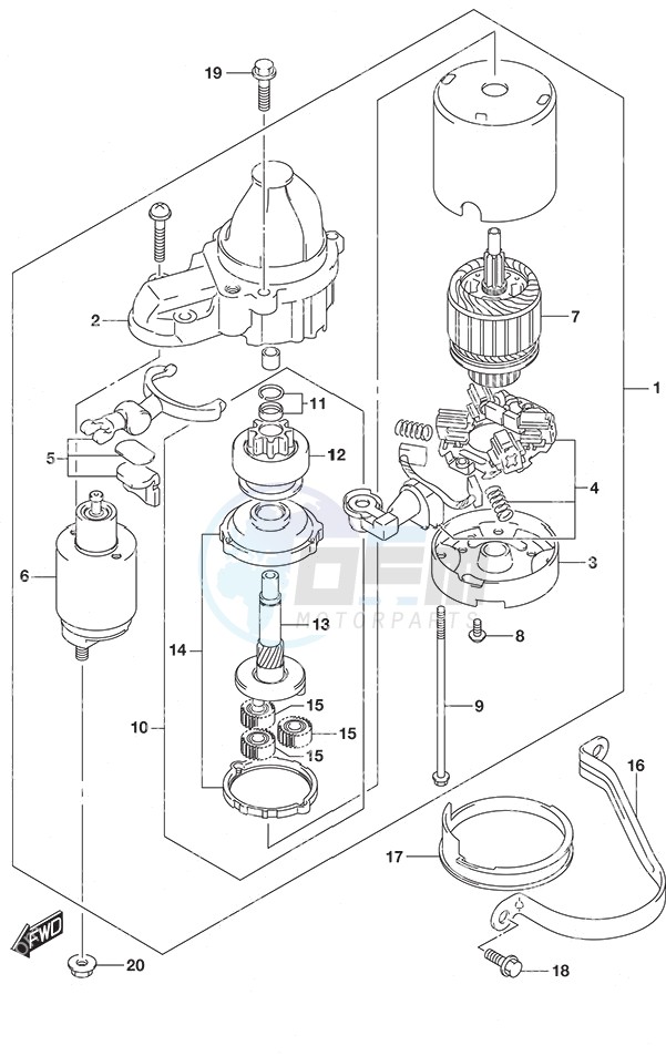 Starting Motor image