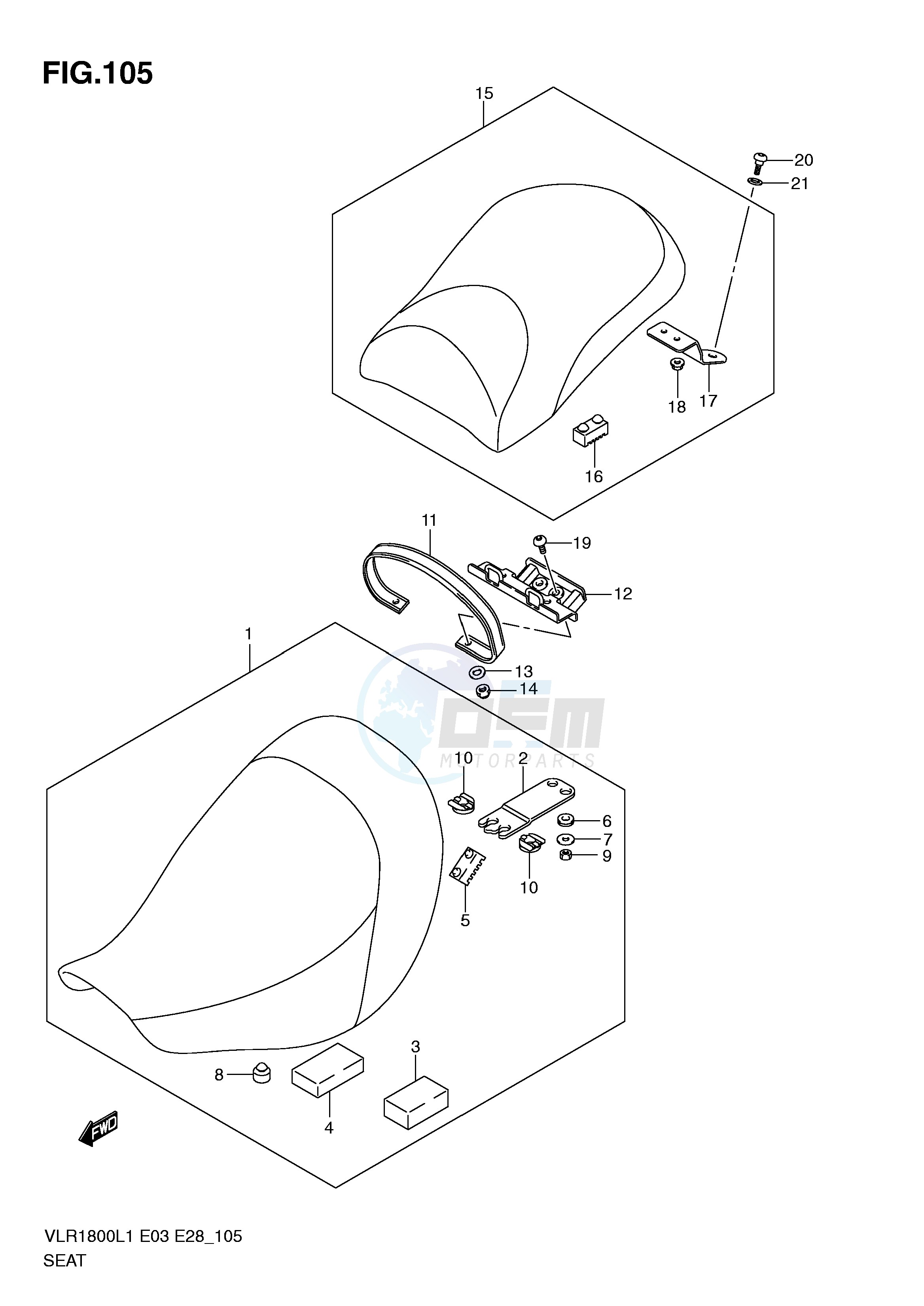SEAT (VLR1800L1 E3) blueprint