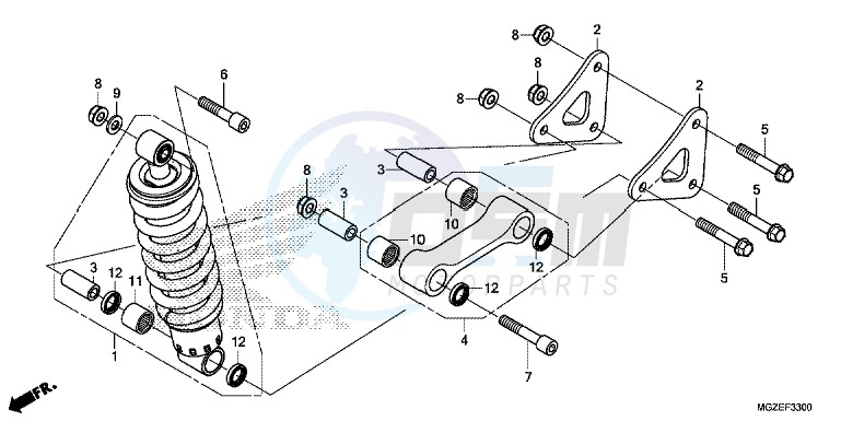 REAR CUSHION image