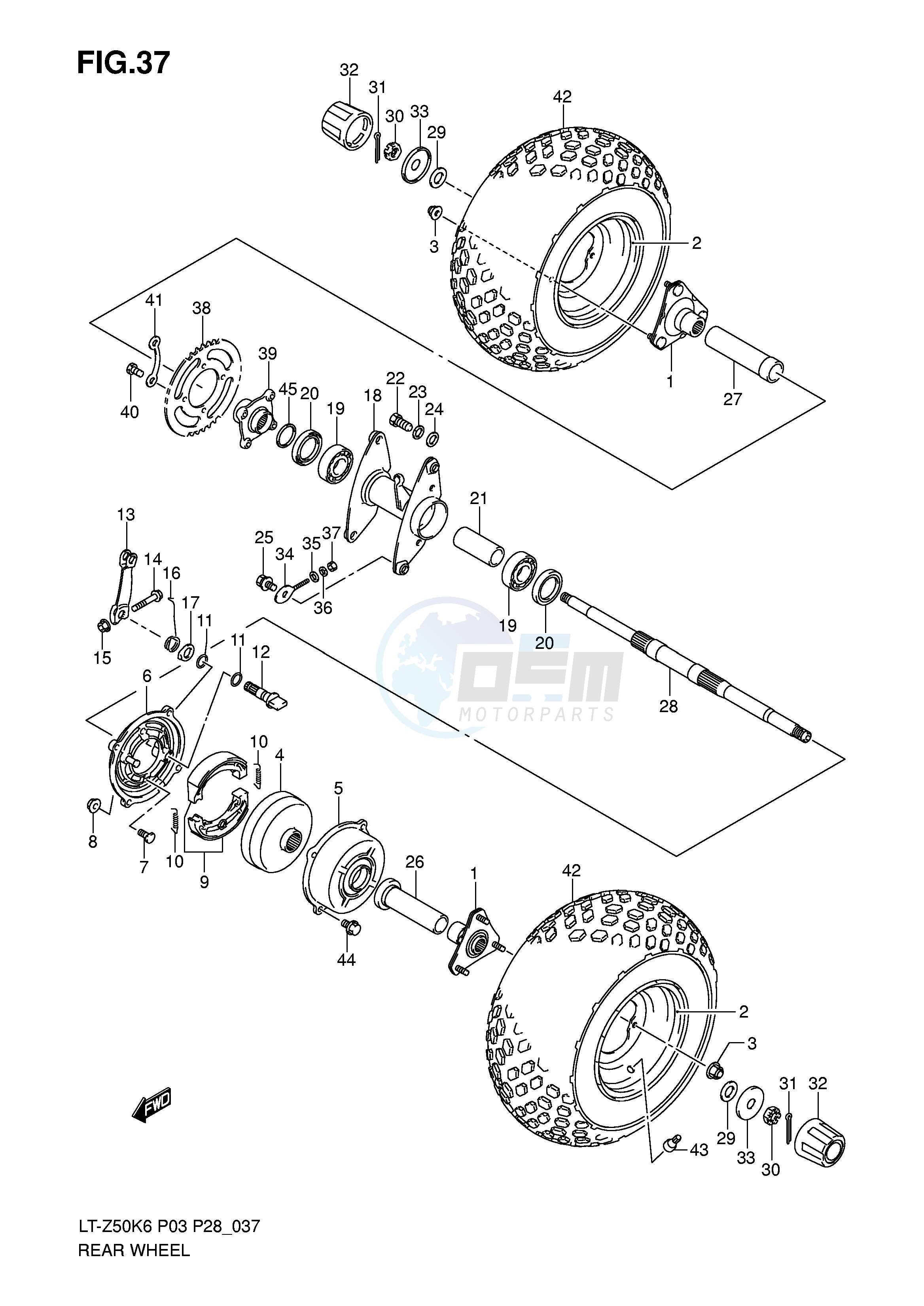 REAR WHEEL blueprint