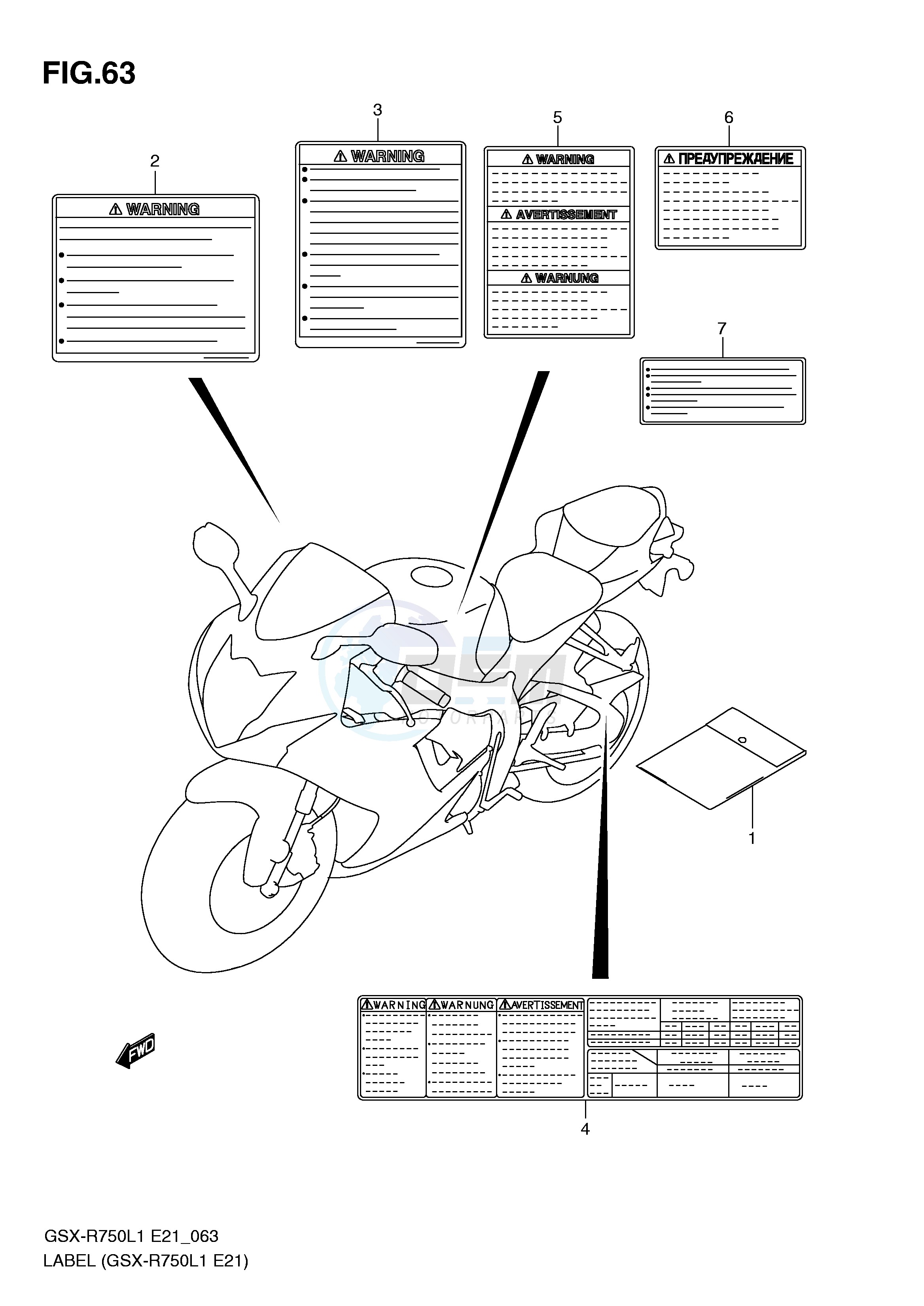 LABEL (GSX-R750L1 E21) blueprint