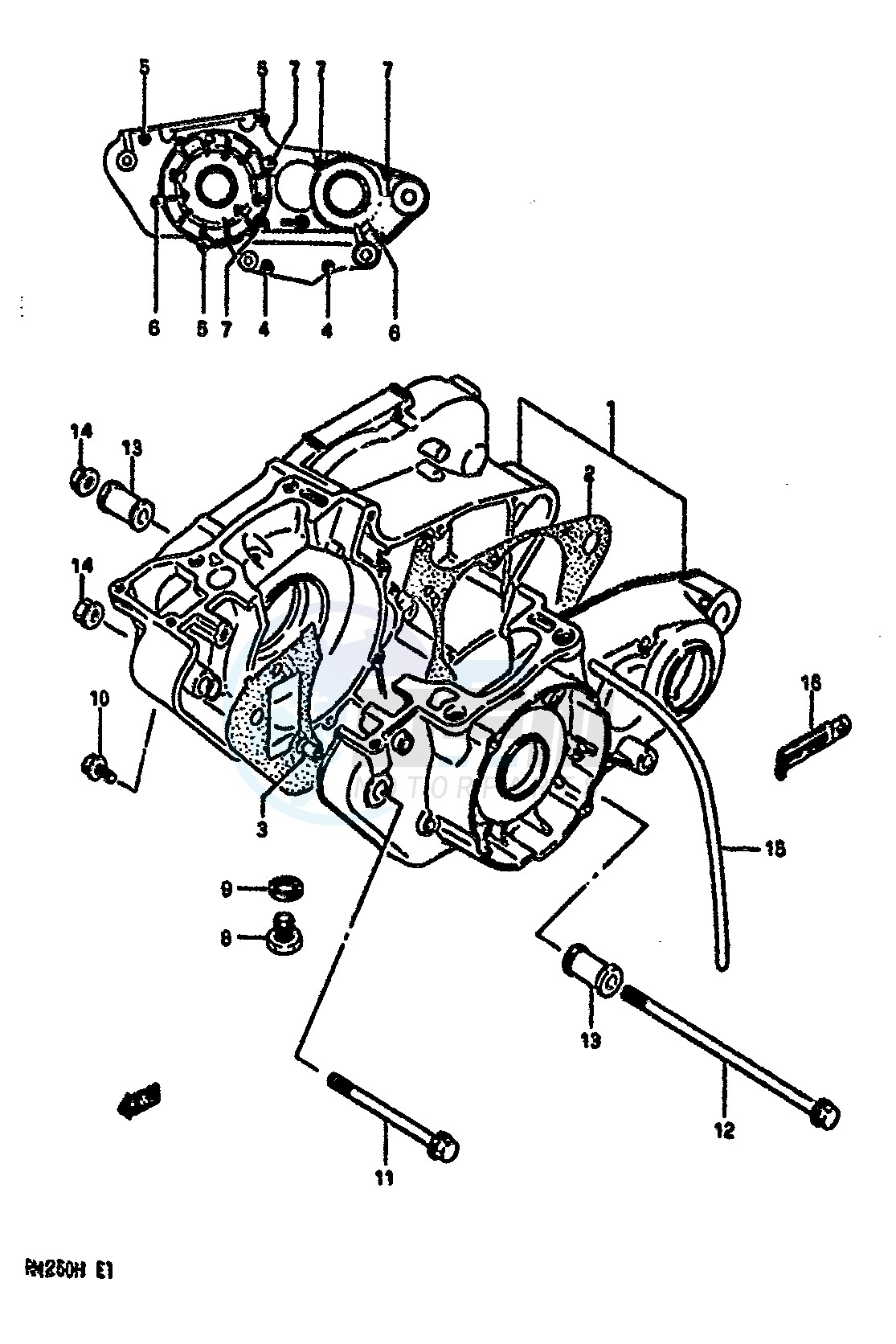 CRANKCASE (MODEL G) image